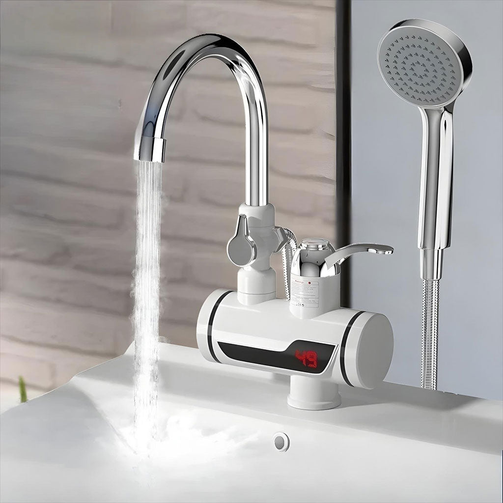 Chauffe-Eau Instantané Compact : Eau Chaude en 3 Secondes