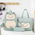 Ensemble de Sacs Snorlax Vert : Le Pack Complet pour un Style Original et Confortable