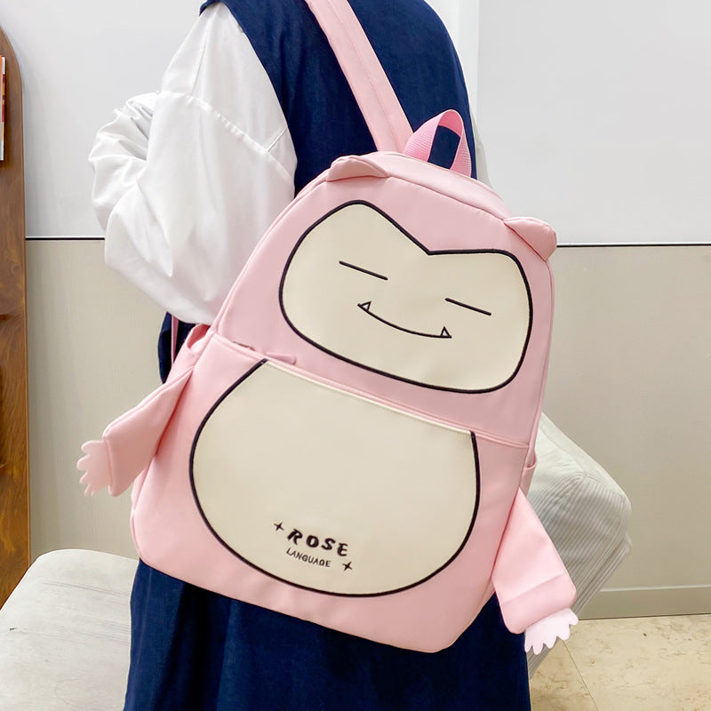 Ensemble de Sacs Snorlax Rose : Le Pack Complet pour un Style Original et Confortable