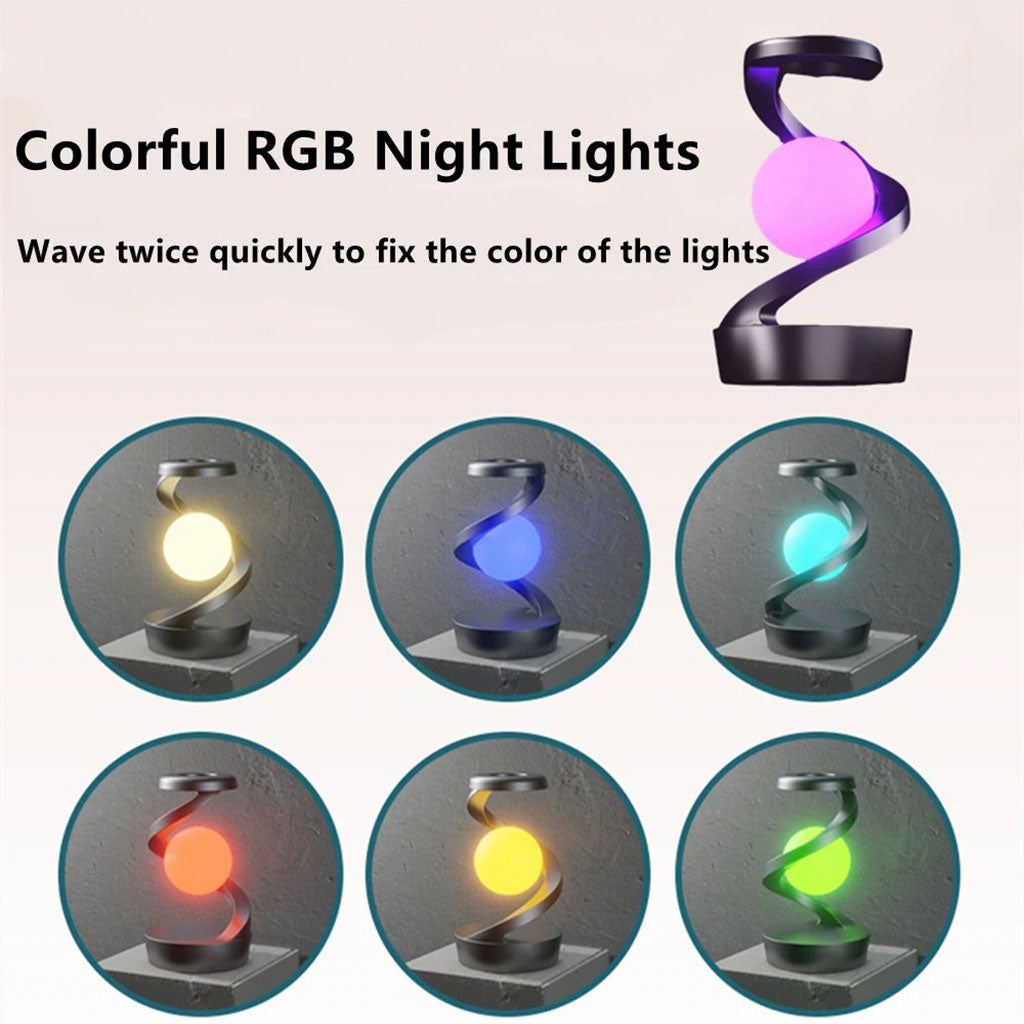 Veilleuse LED Sans Fil RVB : L'Alliance du Design Futuriste et de l'Éclairage Ambiant