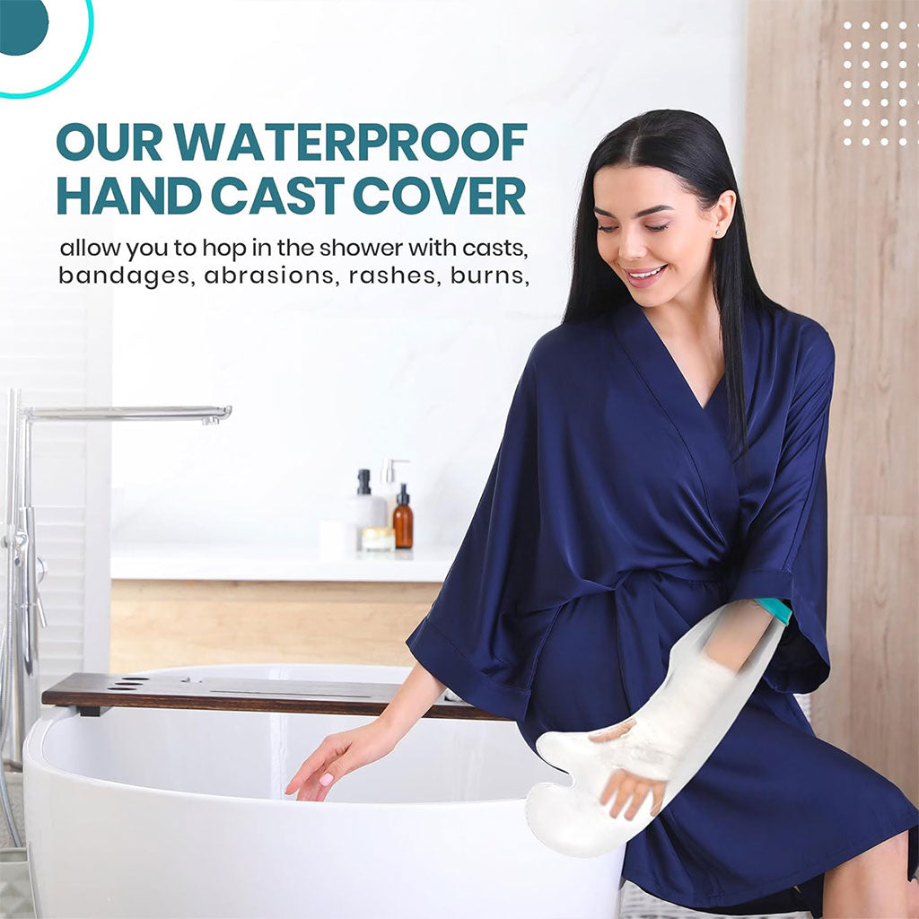 Protège-Bras Étanche pour Adultes : Protection Maximale pour Douche et Convalescence