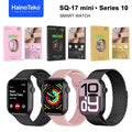 Montre Connectée HainoTeko SQ-17 Mini AMOLED Bluetooth avec Appels et Bracelets Interchangeables