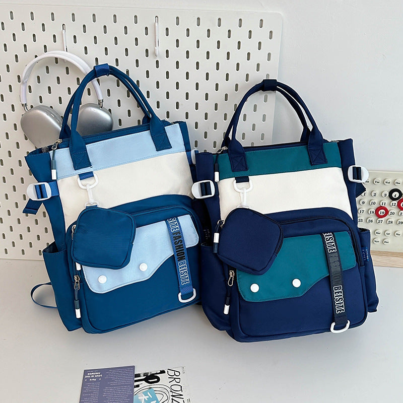 Sac à dos Bleu moderne imperméable – Grande capacité