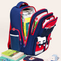 Sac à Dos Scolaire pour Enfants Bleu – Ergonomie, Durabilité et Grande Capacité