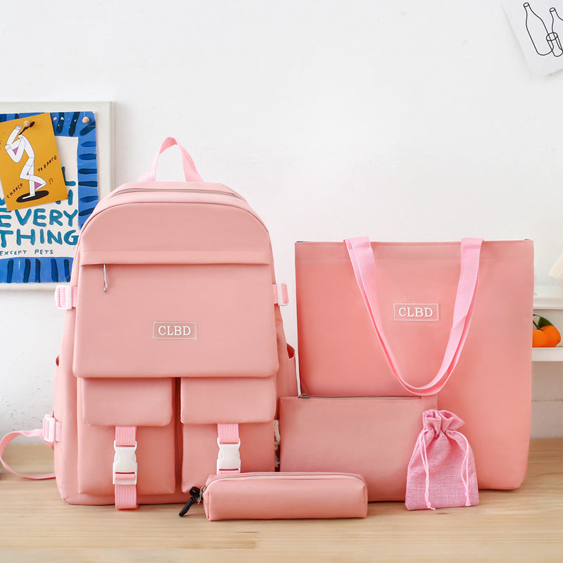 Sac à Dos Kawaii Multi-Usage Rose : L'Équilibre Parfait entre Style, Confort et Durabilité