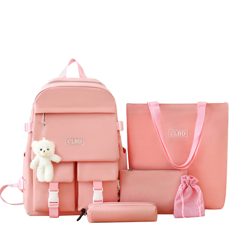 Sac à Dos Kawaii Multi-Usage Rose : L'Équilibre Parfait entre Style, Confort et Durabilité