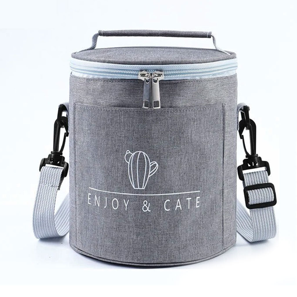 Sac à Déjeuner Isotherme Premium 7L avec Bandoulière Amovible et Design Élégant