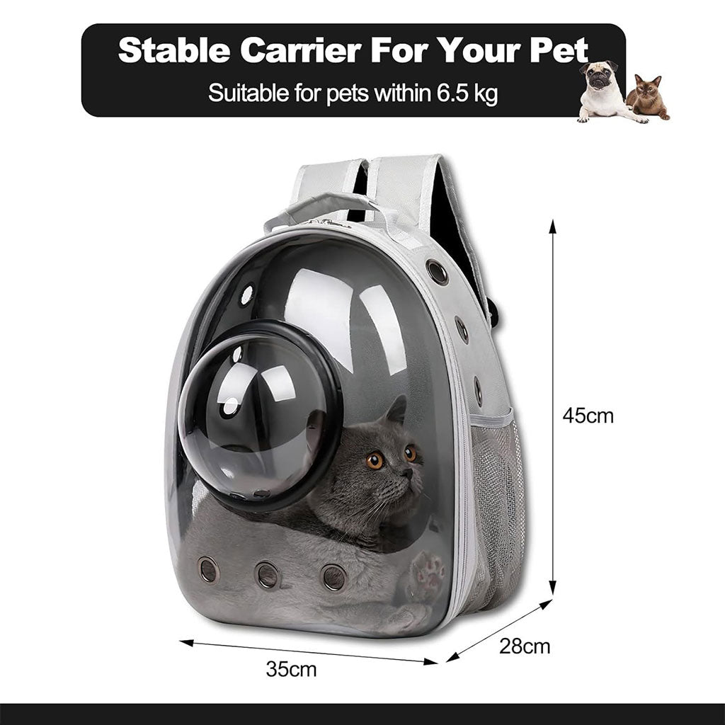 Sac à Dos de Transport Panoramique – Sécurité et Confort pour Animaux