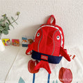 Sac à Dos Enfant "Petit Requin" Rouge – Fun, Léger et Imperméable