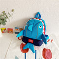Sac à Dos Enfant "Petit Requin" Bleu Ciel – Fun, Léger et Imperméable