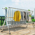 Étendoir à Linge Extensible Inox – Pliable et Ultra Résistant