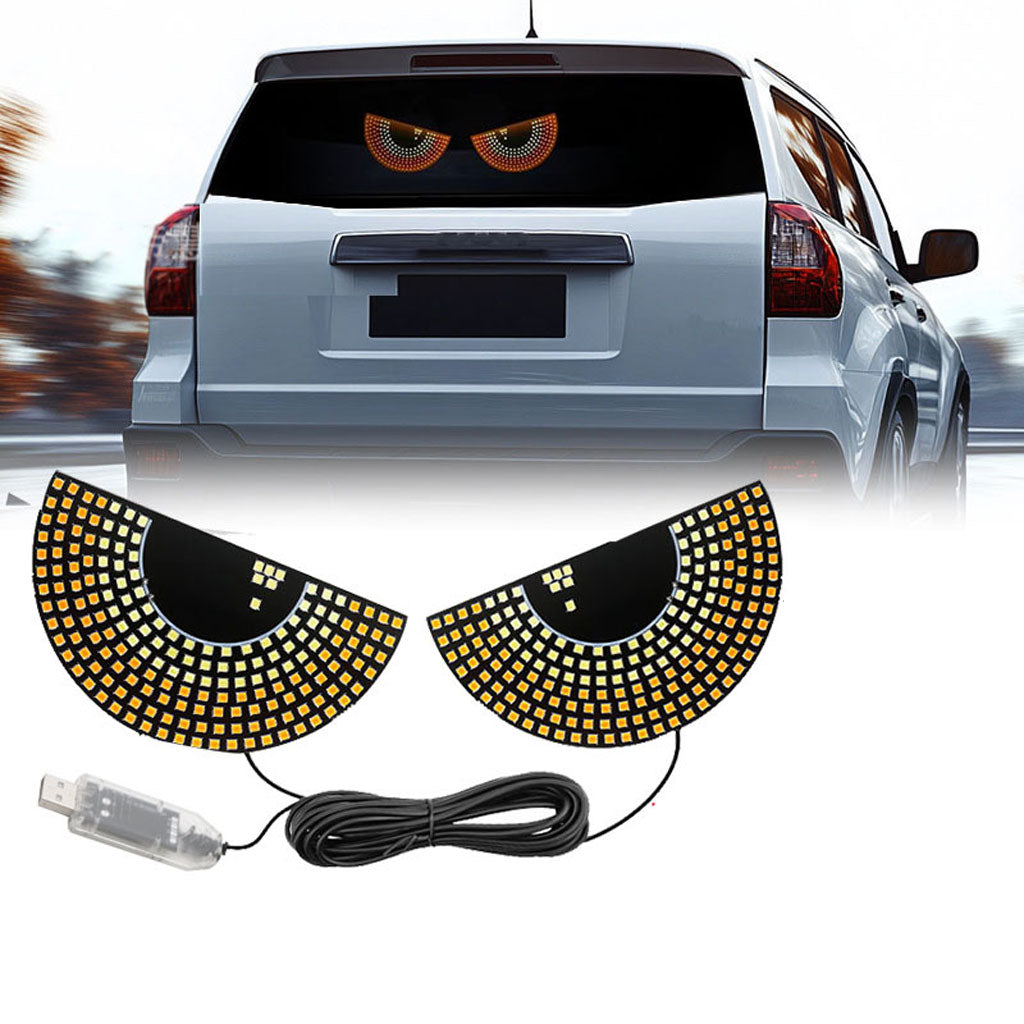 Éclairage LED "Yeux de Démon" pour Voiture : Personnalisation Audacieuse et Sécurité Renforcée