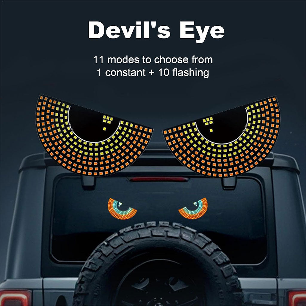 Éclairage LED "Yeux de Démon" pour Voiture : Personnalisation Audacieuse et Sécurité Renforcée