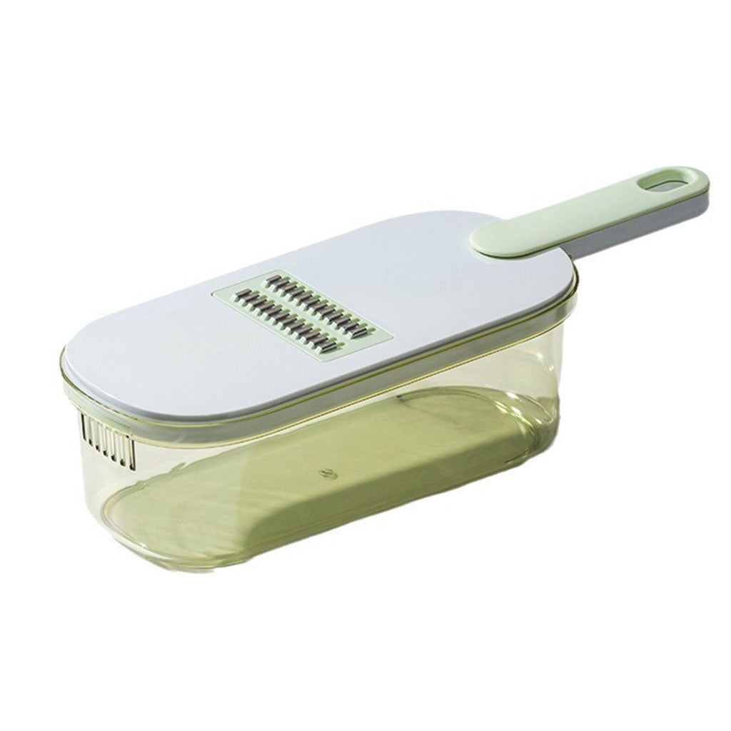 Mandoline de Cuisine Professionnelle 6-en-1 avec Lames en Acier Inoxydable