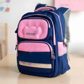 Sac à Dos Scolaire X-SHUAIQI® Rose et Bleu – Confort, Sécurité et Style pour Enfants