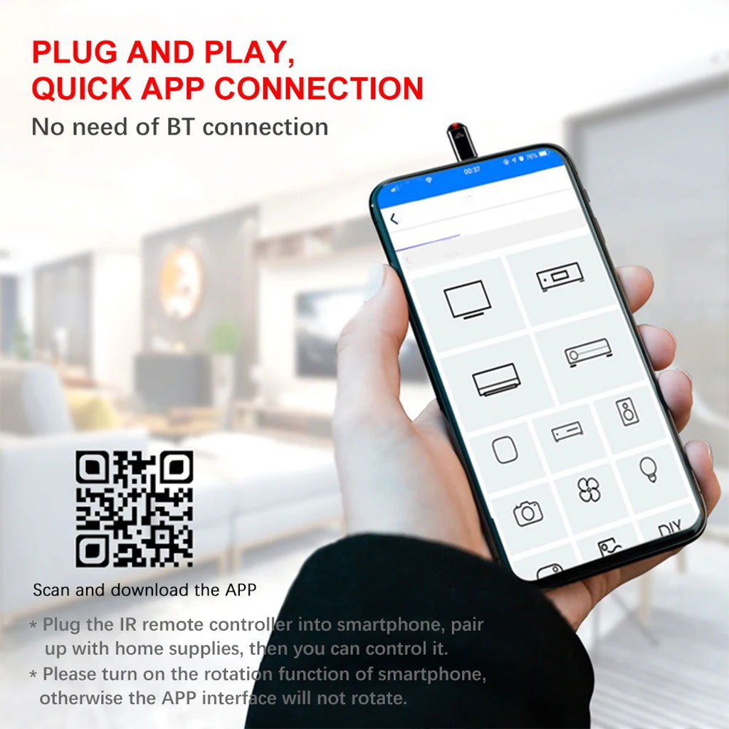 Contrôleur Intelligent Universel – Télécommande Mobile Compacte