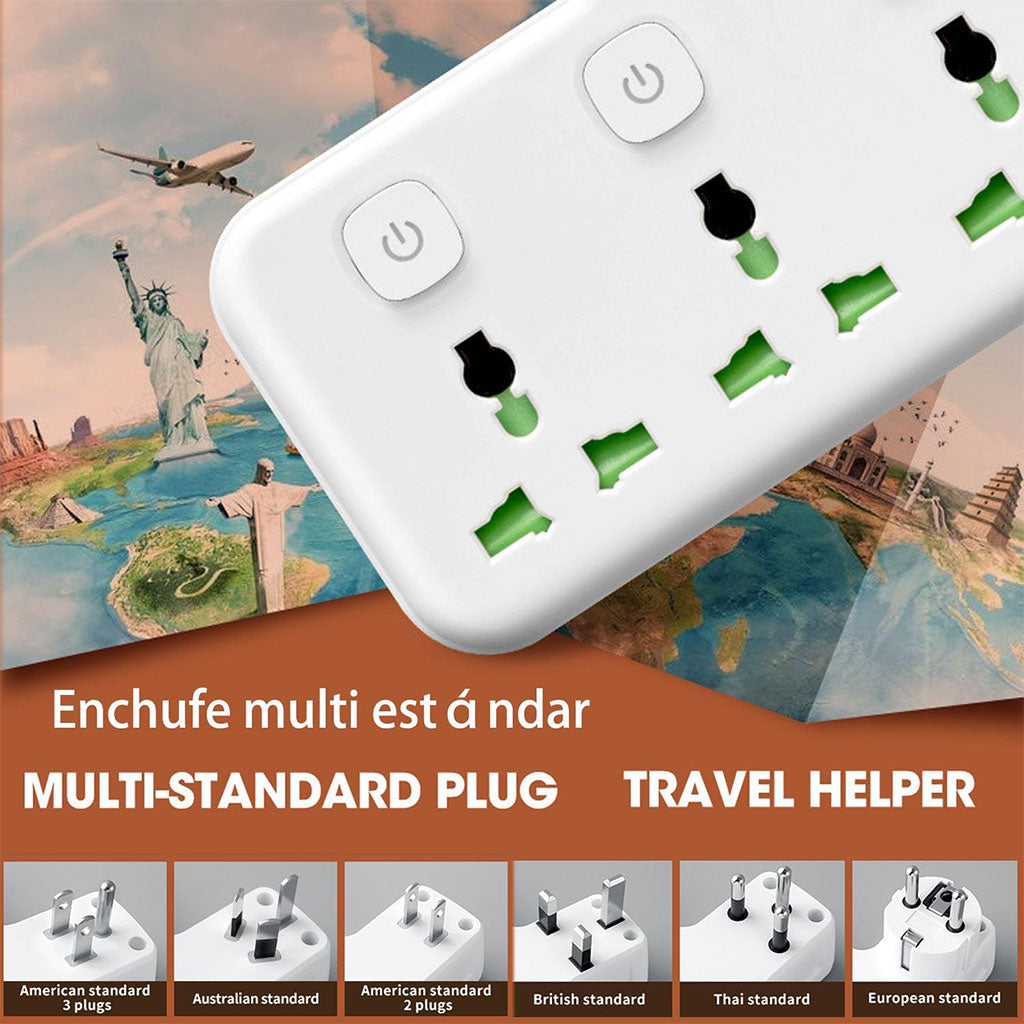 Multiprise Connectée avec Ports USB & Type-C : Sécurité Totale et Confort au Quotidien