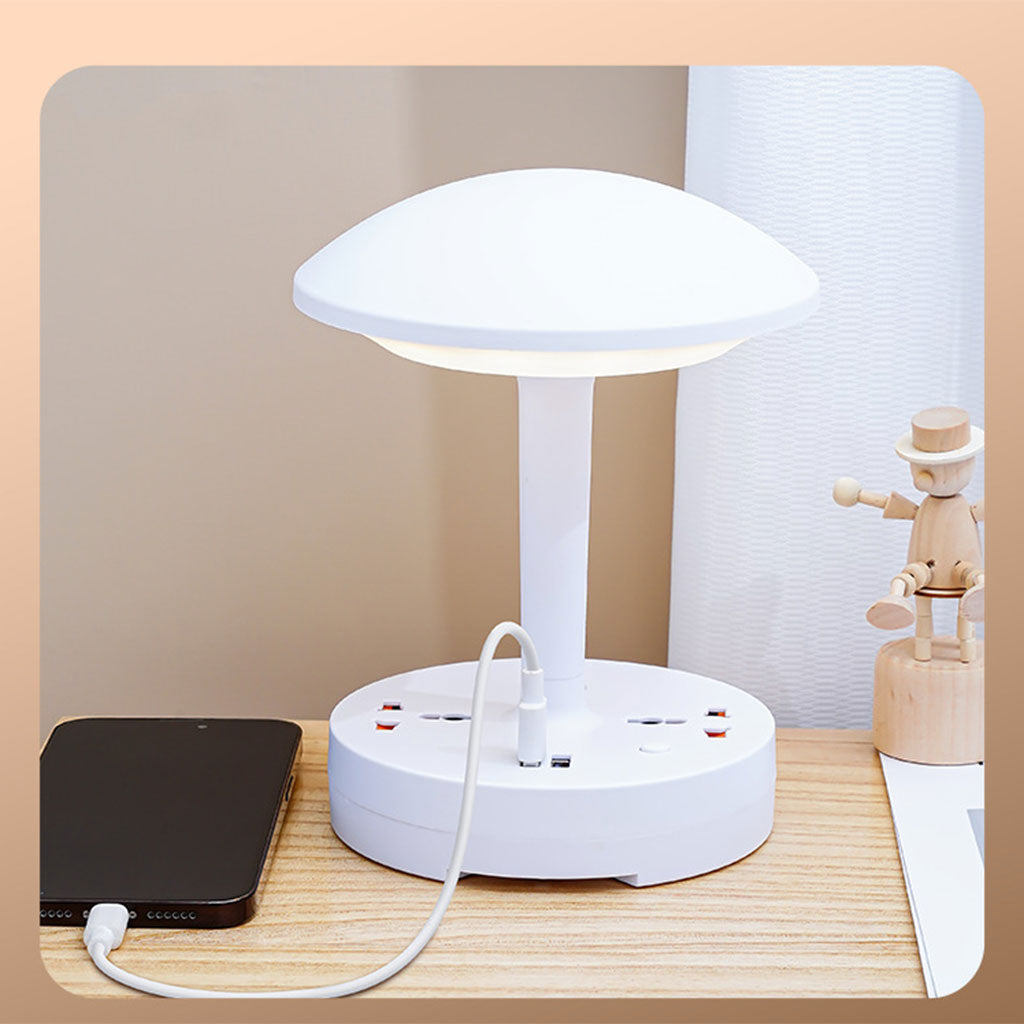 Support Mural avec Prise & Interrupteur LED – Contrôle Pratique & Design Compact