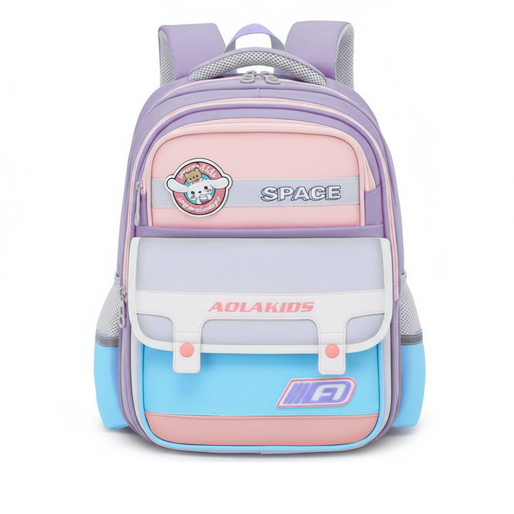 Sac à Dos pour Enfants Space Mauve : Le Compagnon Idéal pour de Futures Aventures