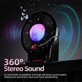 Lampe LED Galaxy avec Enceinte Bluetooth – Lumière Ambiance & Son 360°