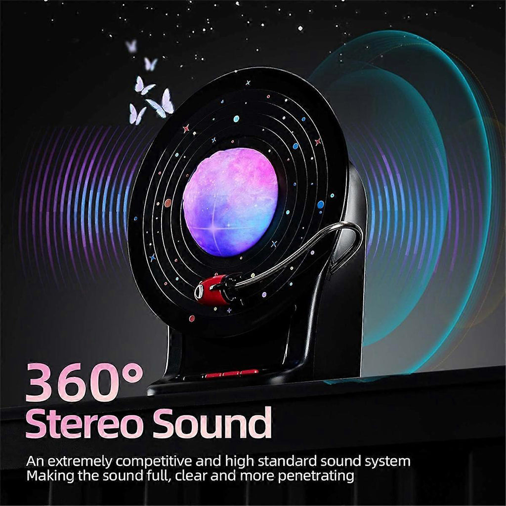 Lampe LED Galaxy avec Enceinte Bluetooth – Lumière Ambiance & Son 360°