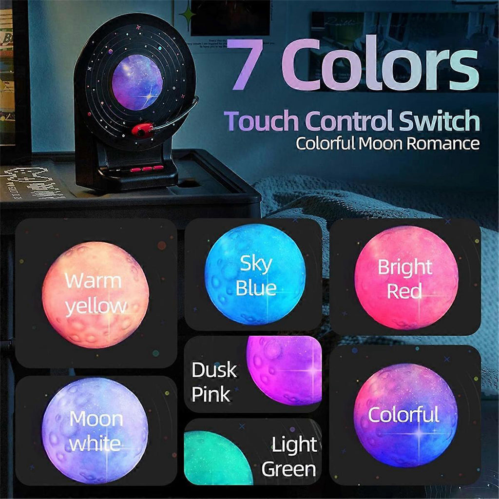 Lampe LED Galaxy avec Enceinte Bluetooth – Lumière Ambiance & Son 360°