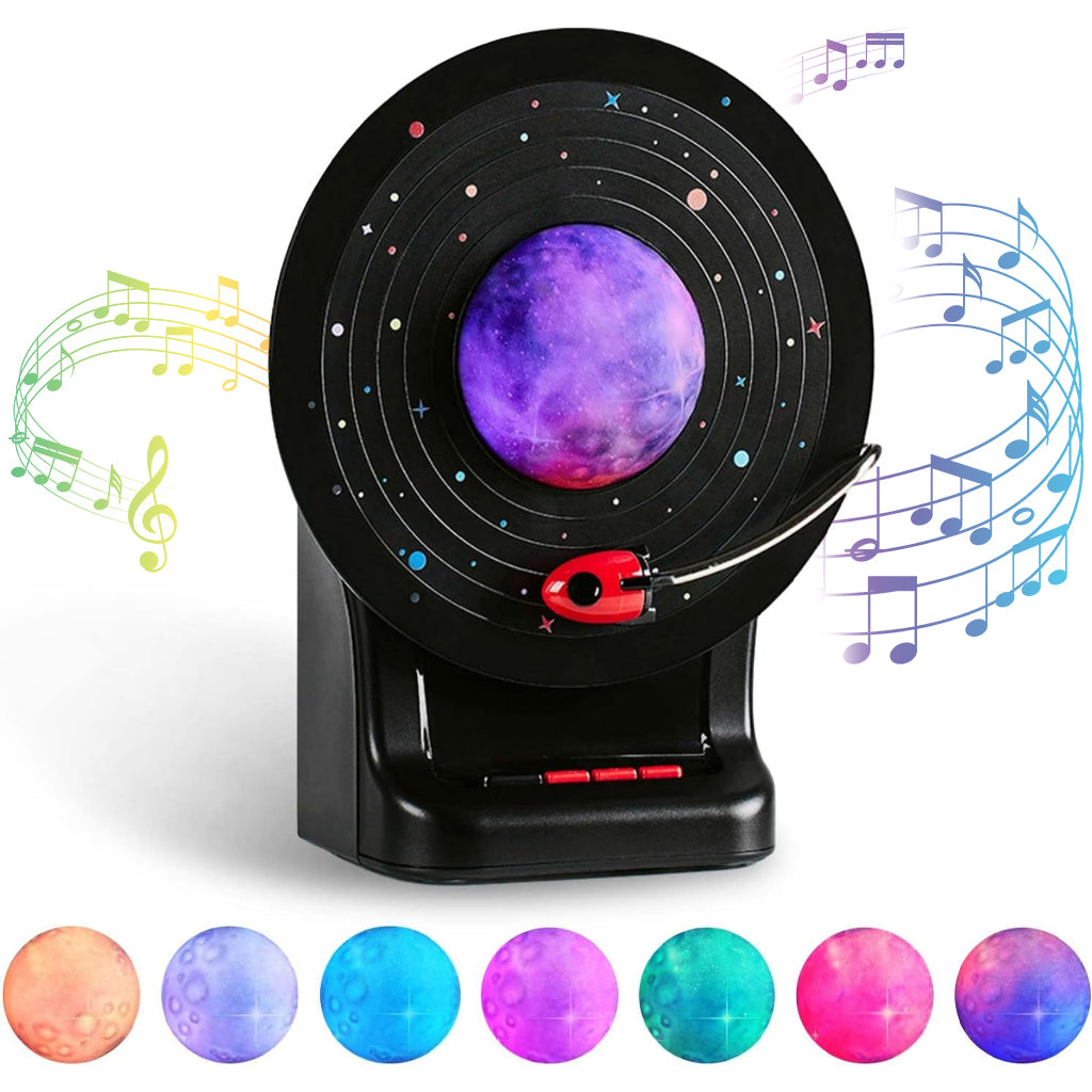 Lampe LED Galaxy avec Enceinte Bluetooth – Lumière Ambiance & Son 360°