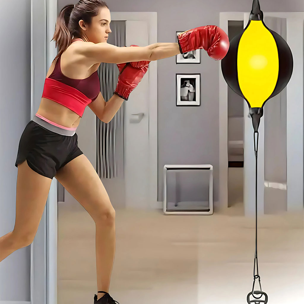 Sac de Boxe Vertical pour Enfants – Réglable et Stable