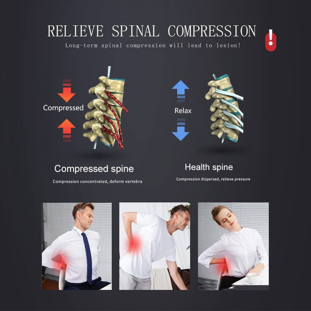 Ceinture de Traction Lombaire Gonflable – Soulagement et Décompression du Dos