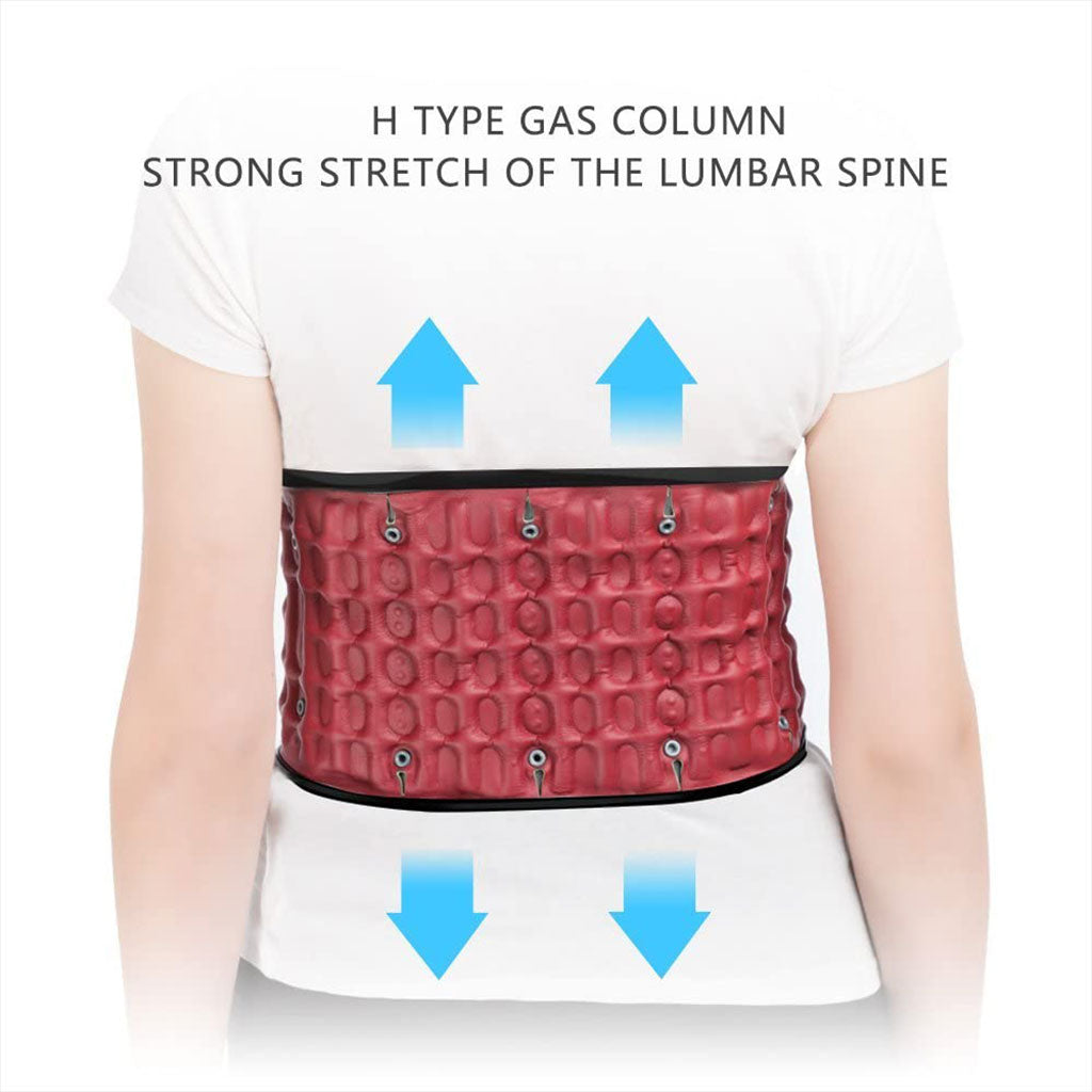Ceinture de Traction Lombaire Gonflable – Soulagement et Décompression du Dos