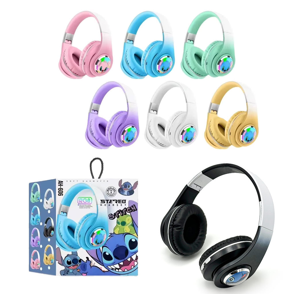 Casque Bluetooth Sans Fil Design Stitch – Son Clair et Confort Léger