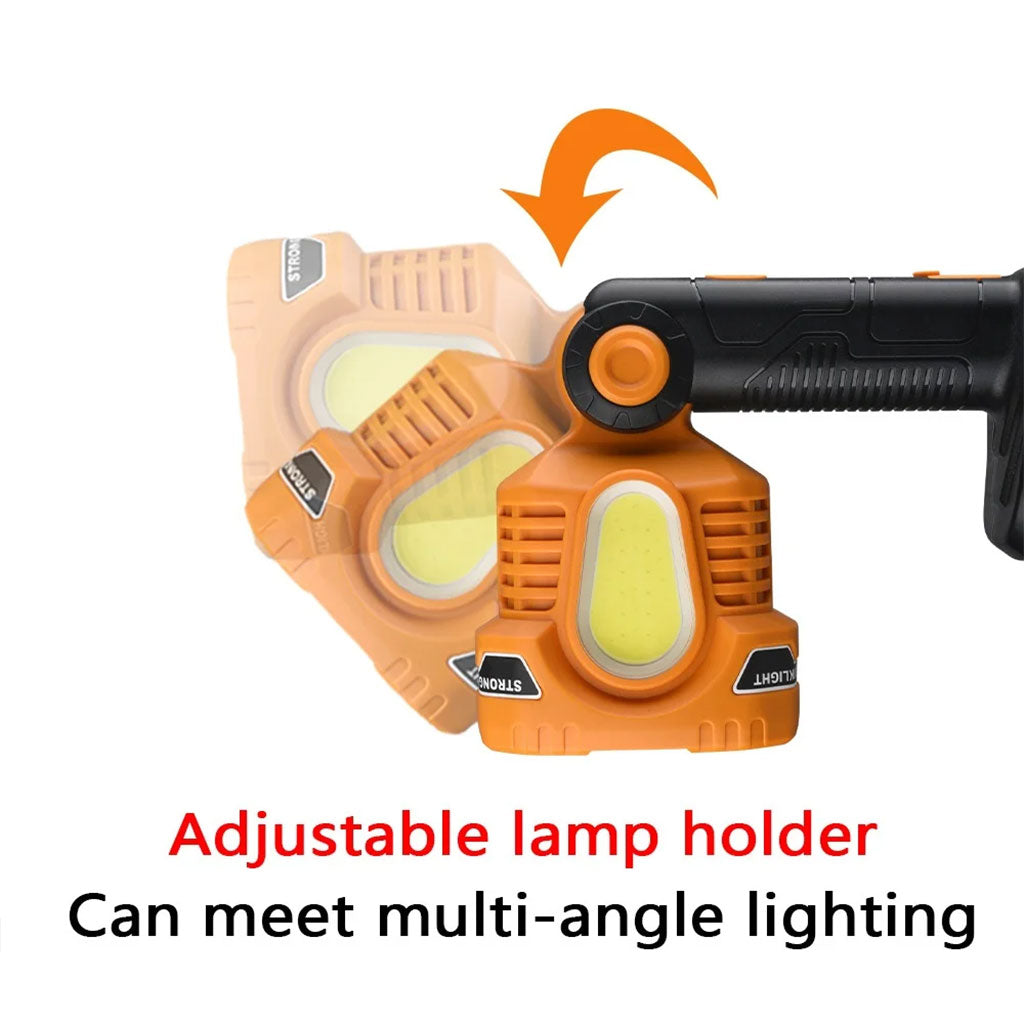 Lampe LED Rechargeable Multifonction – Pivotante et Étanche