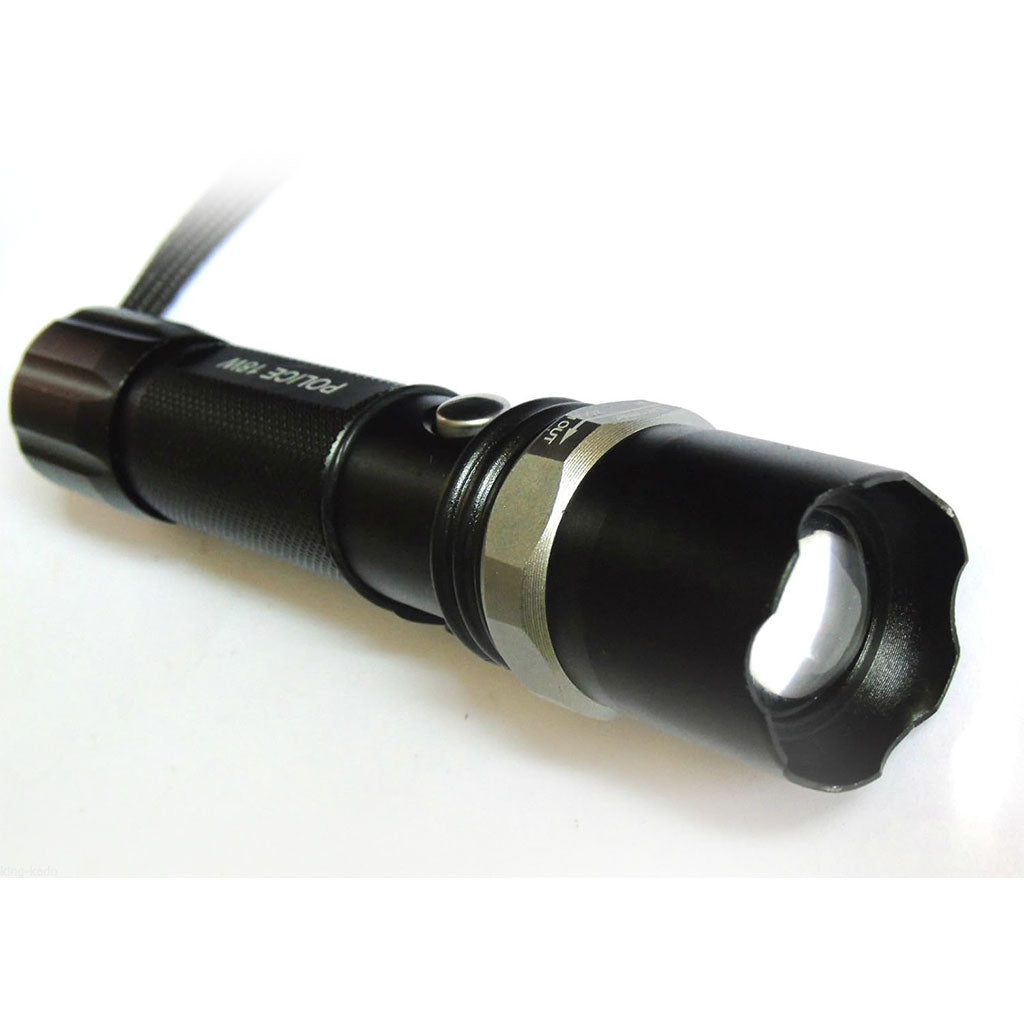 Lampe Torche SWAT LED – Puissance Tactique & Rechargeable