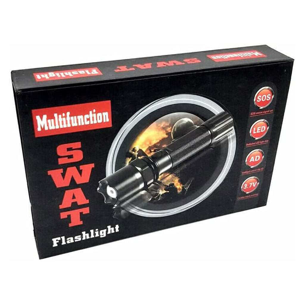 Lampe Torche SWAT LED – Puissance Tactique & Rechargeable