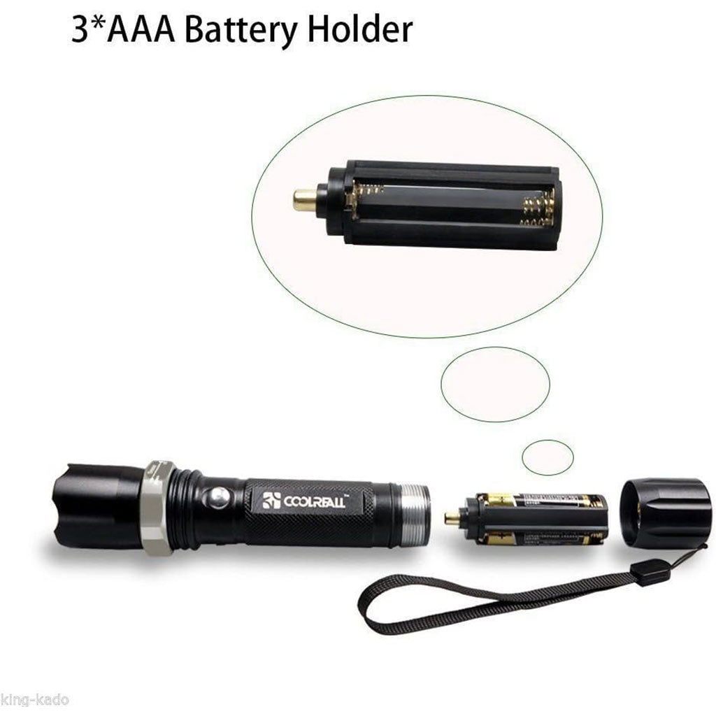Lampe Torche SWAT LED – Puissance Tactique & Rechargeable