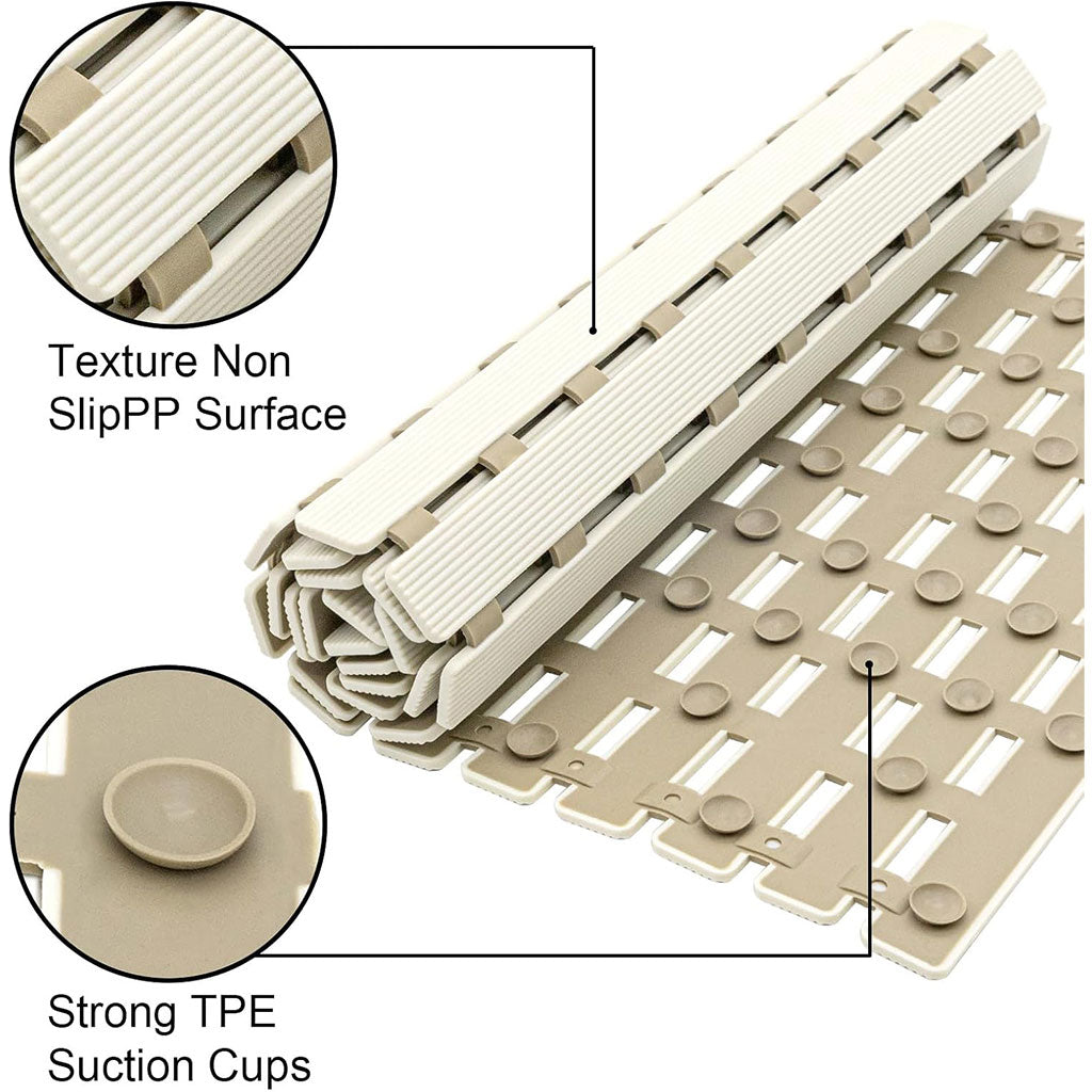Tapis de Bain Antidérapant à Ventouses : Sécurité et Confort Absolu
