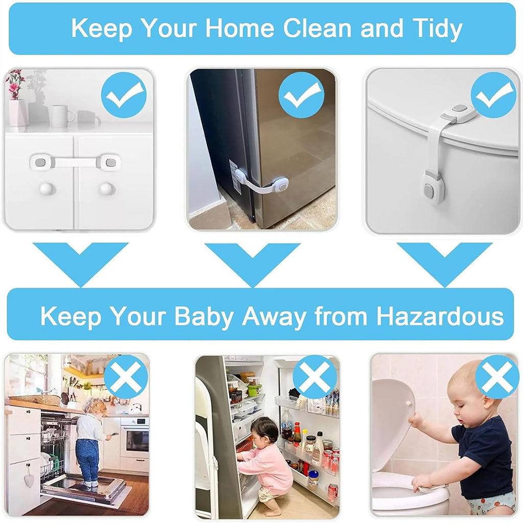 Kit de Verrouillage Sécurité Enfant : Protection Maximale et Polyvalente