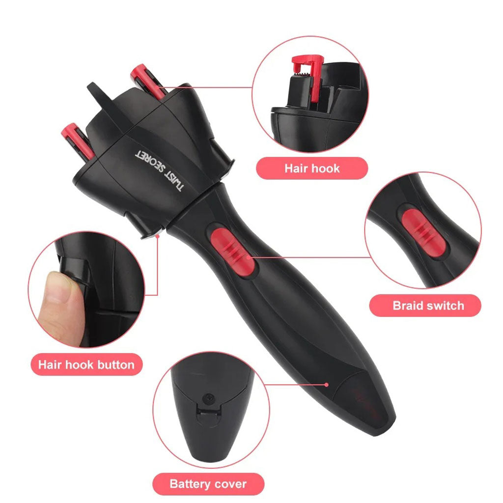 Tresseuse à Cheveux Automatique : Des Coiffures Professionnelles en un Clic