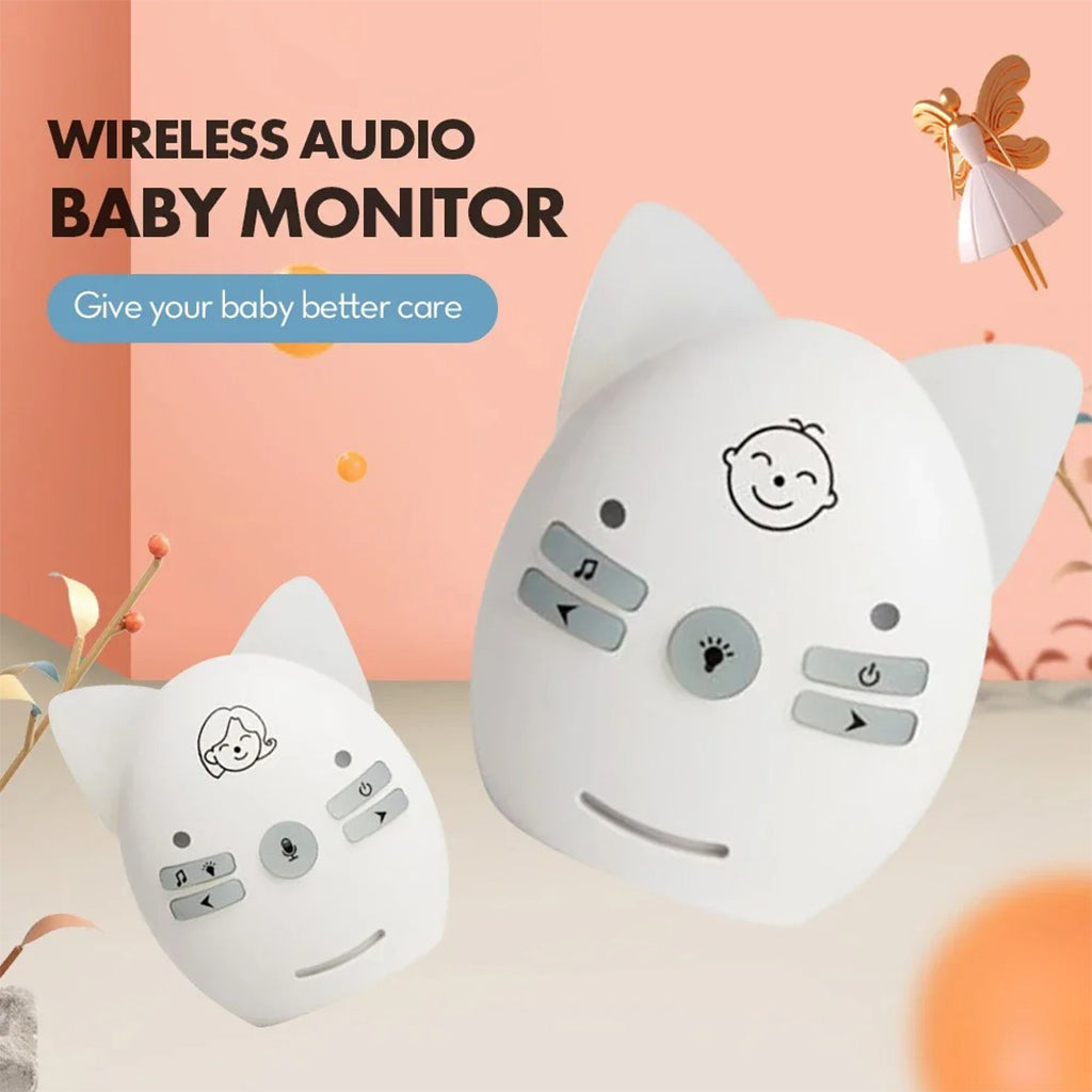 V30 Baby Monitor Sans Fil – Surveillance Audio Bidirectionnelle Sécurisée