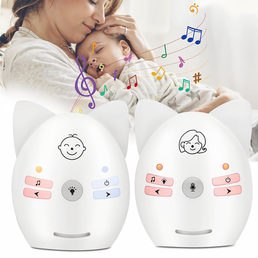 V30 Baby Monitor Sans Fil – Surveillance Audio Bidirectionnelle Sécurisée