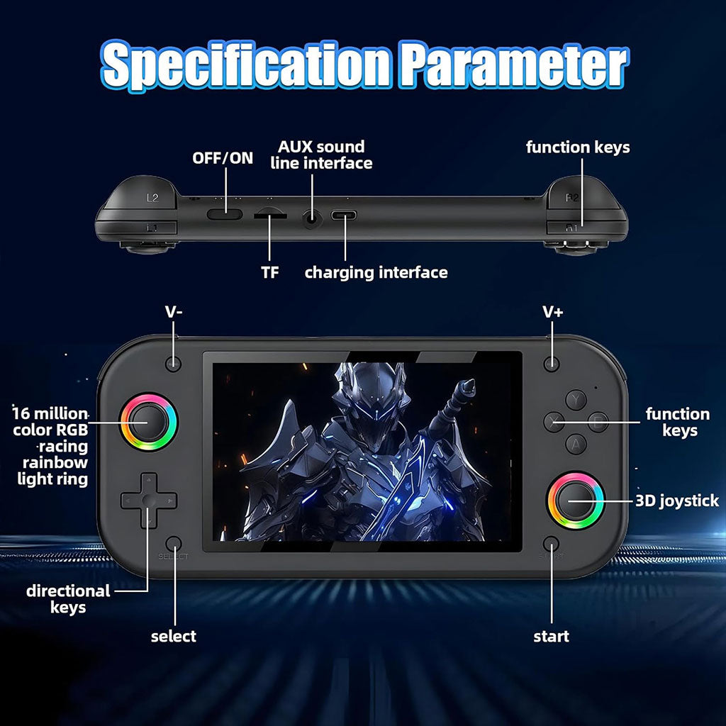 Console de Jeux Portable M26 – 30 000 Jeux & Écran IPS HD