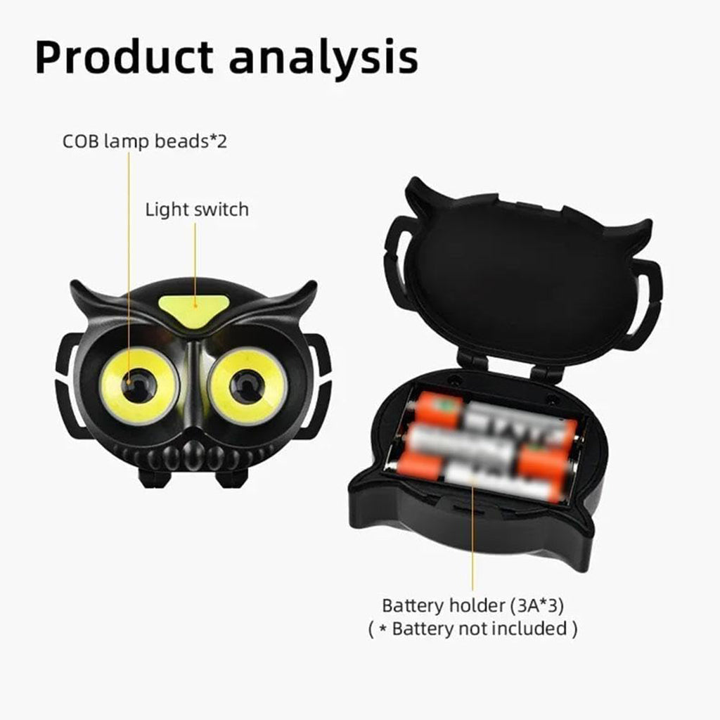 Lampe Frontale WT-209 COB – Éclairage Puissant et Mode SOS