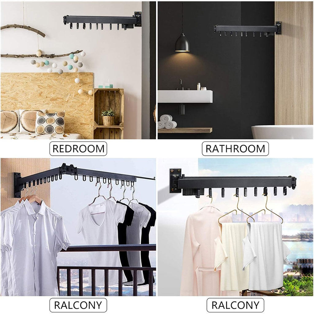 Support Mural Pliable en Aluminium – Gain de Place et Résistant
