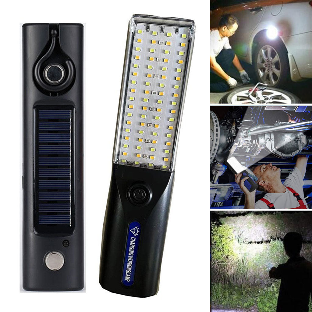 Lampe de Travail LED Solaire : Éclairage Puissant et Autonomie Totale