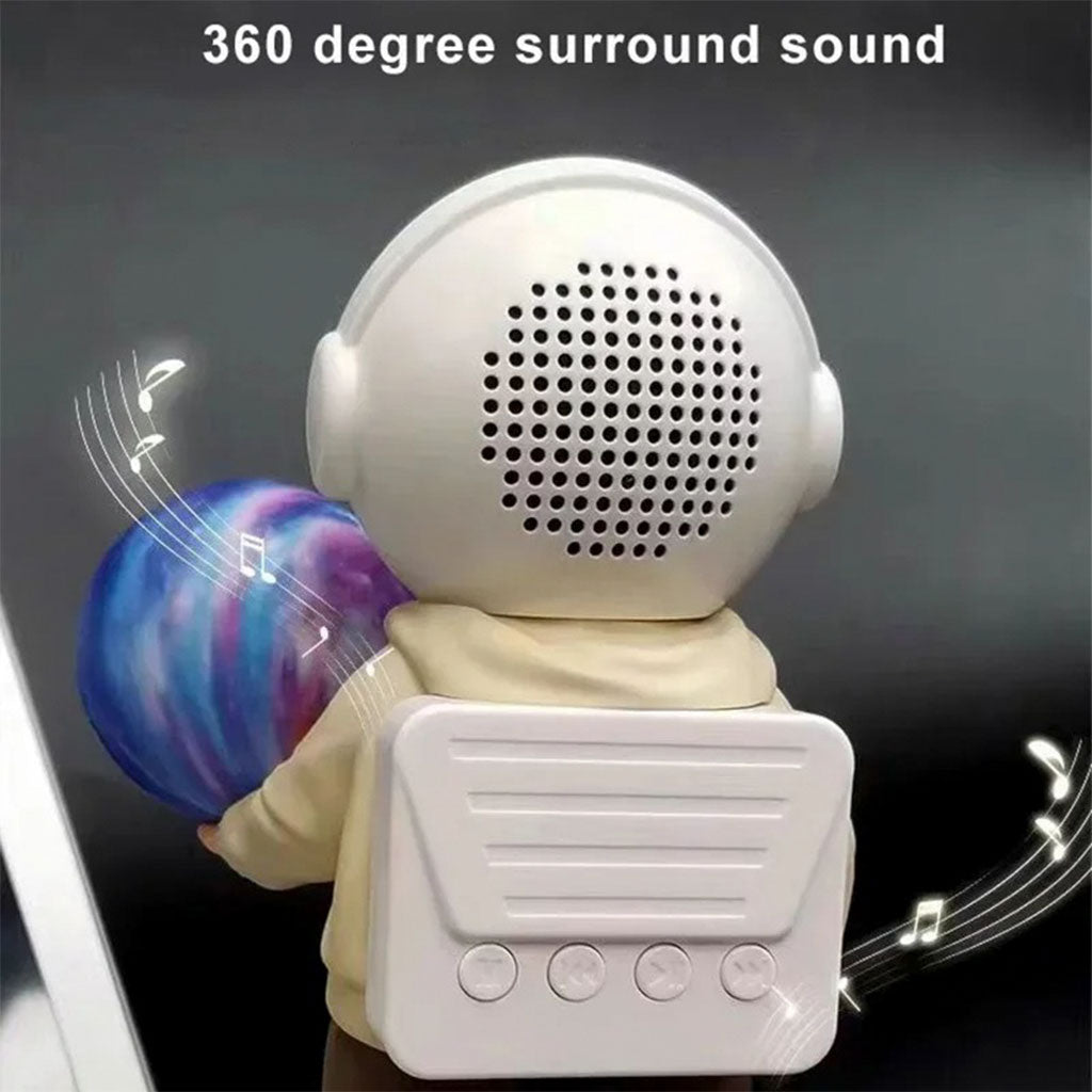 Lampe Lune Astronaute 3D pour Enfants – LED & Haut-Parleur Bluetooth