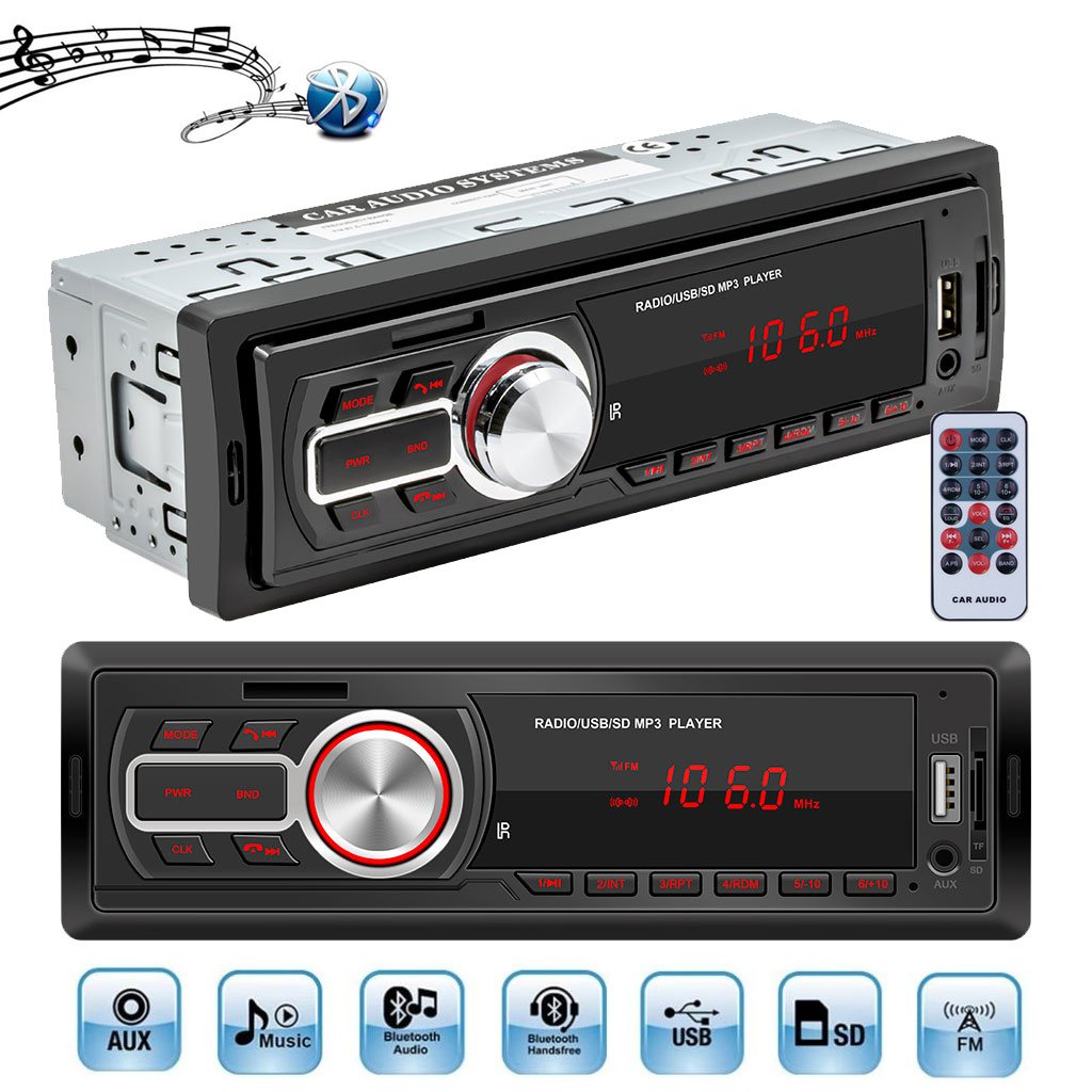 Autoradio Bluetooth 7 Couleurs avec Mémoire et USB image 2