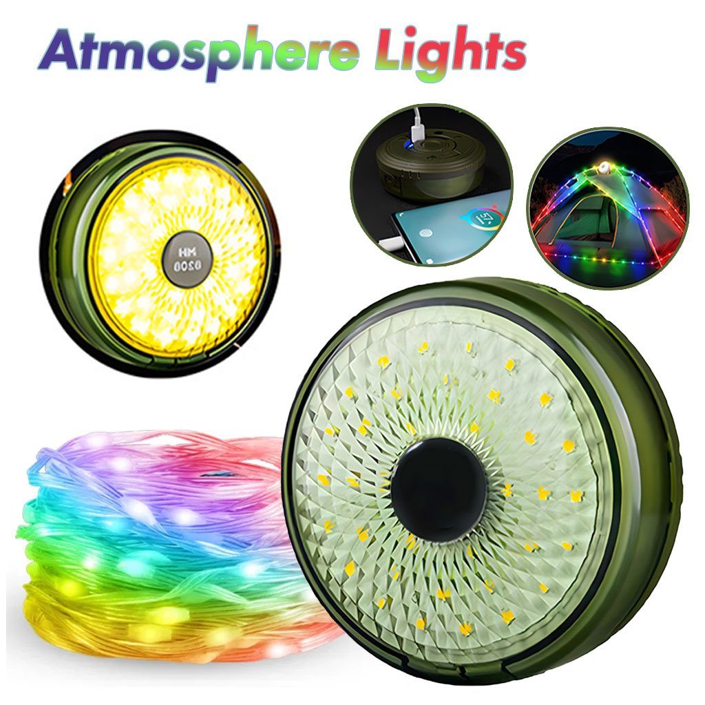 Guirlande LED de Camping Multifonction Rechargeable 10M image 7