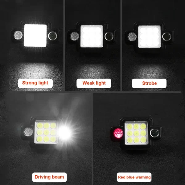 Lampe Frontale Compacte COB & XPG – Rechargeable USB, 5 Modes, Support Magnétique image 1