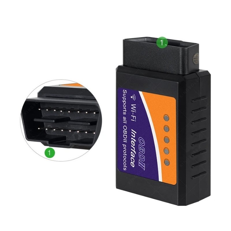 Scanner OBD2 ELM327 V1.5 – Diagnostic Bluetooth/WiFi pour Voiture image 0