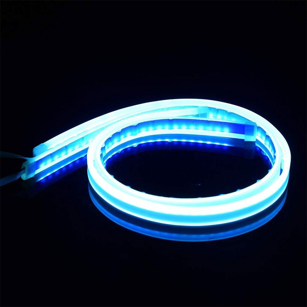 Bande LED Flexible Bicolore pour Feux de Jour et Clignotants – Universelle pour Voiture image 1